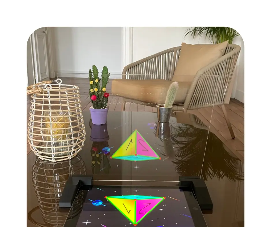 Activité des solides - kit holographique Mathia